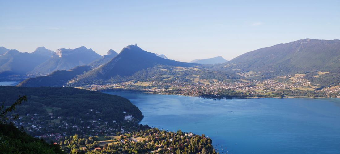 Scenic View of Lac de Annecy, France