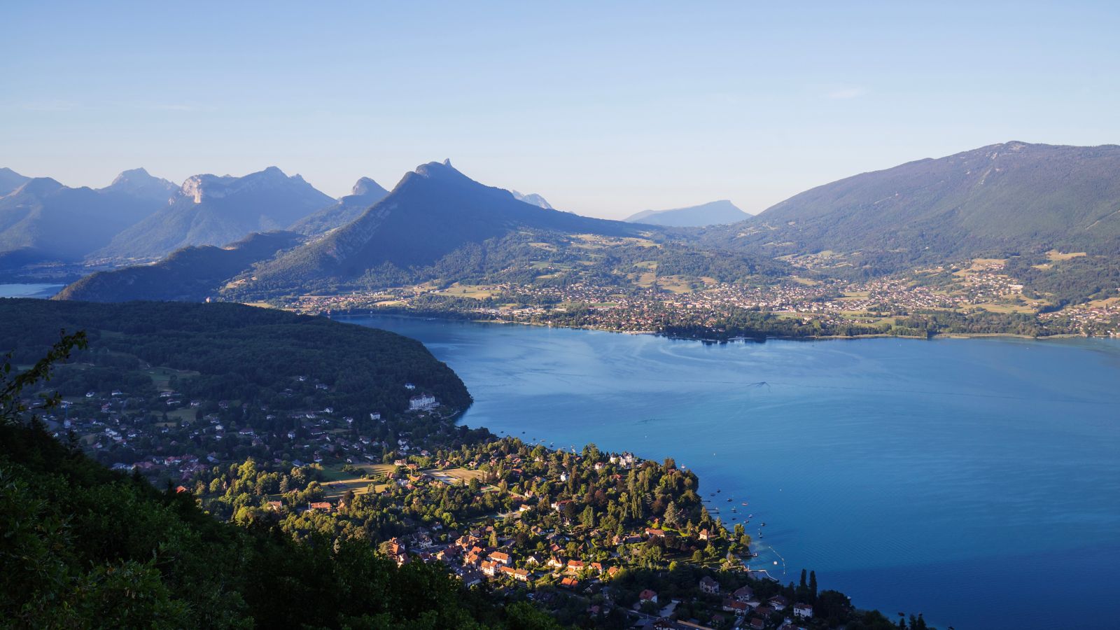 Scenic View of Lac de Annecy, France