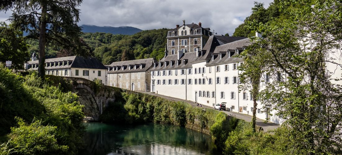 Riverside Serenity: Sanctuary of Notre-Dame de Betharram