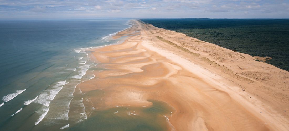 Coastal Paradise: Coubre Beach, Charente-Maritime