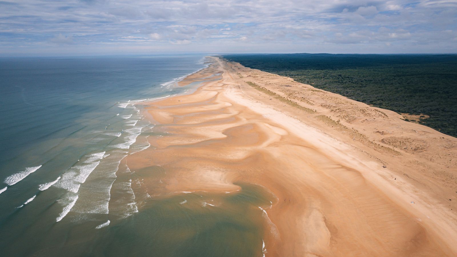 Coastal Paradise: Coubre Beach, Charente-Maritime