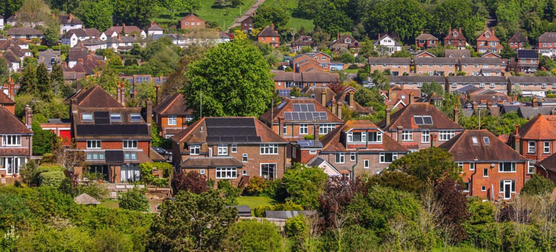 Guildford Cathedral & Town View