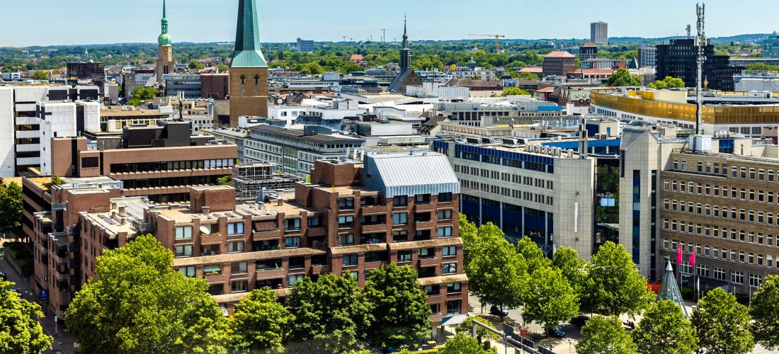 Dortmund Skyline: A Summer's Day