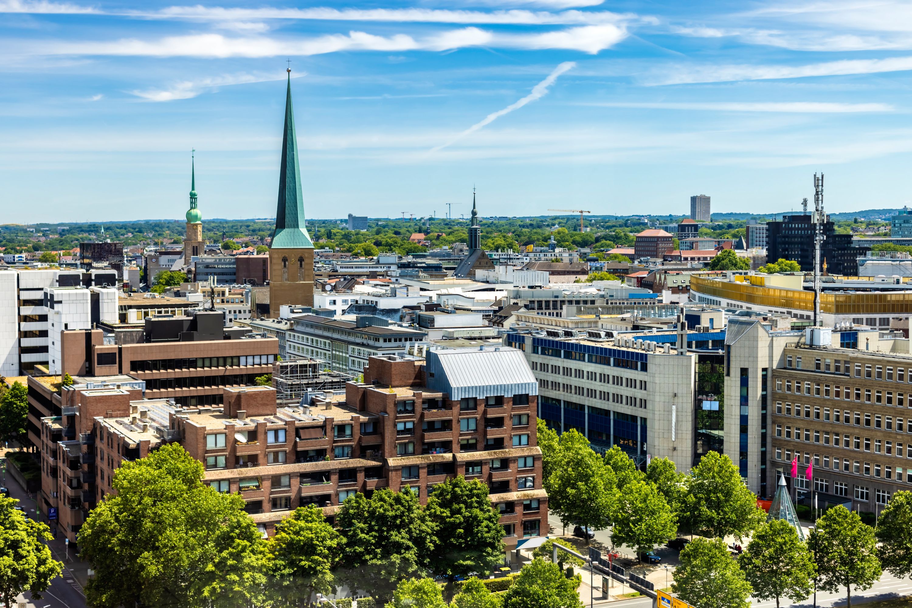Dortmund Skyline: A Summer's Day