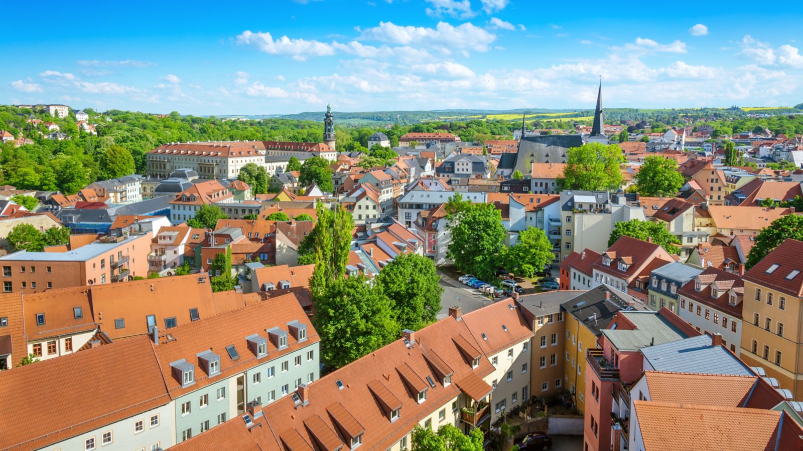 Charming Cityscape: Weimar, Germany