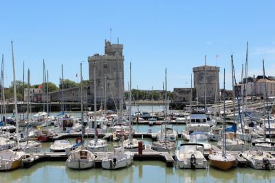 Bateaux de plaisance dans le port de La Rochelle