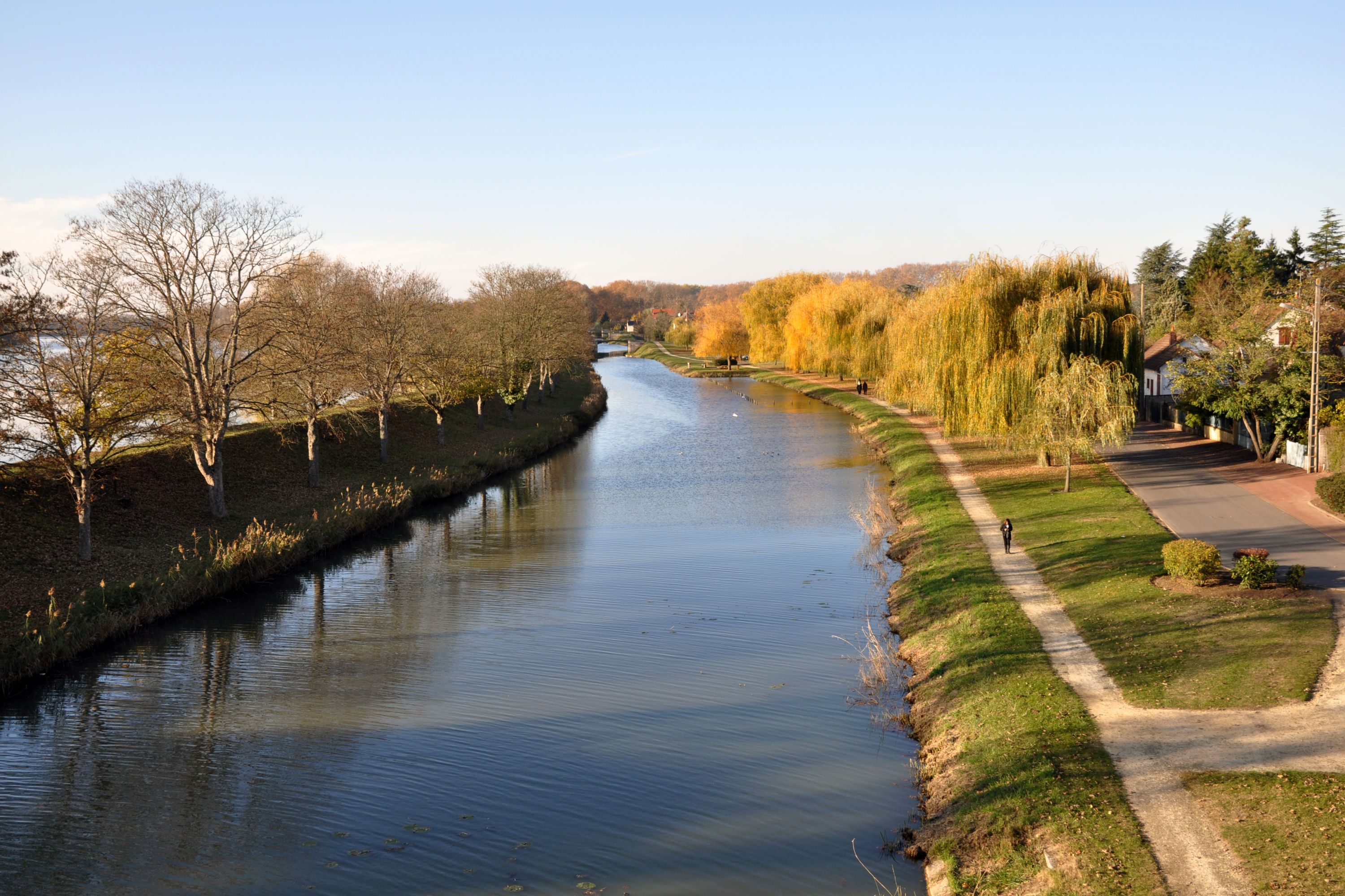 Autumn Tranquility along the Briare Canal, France