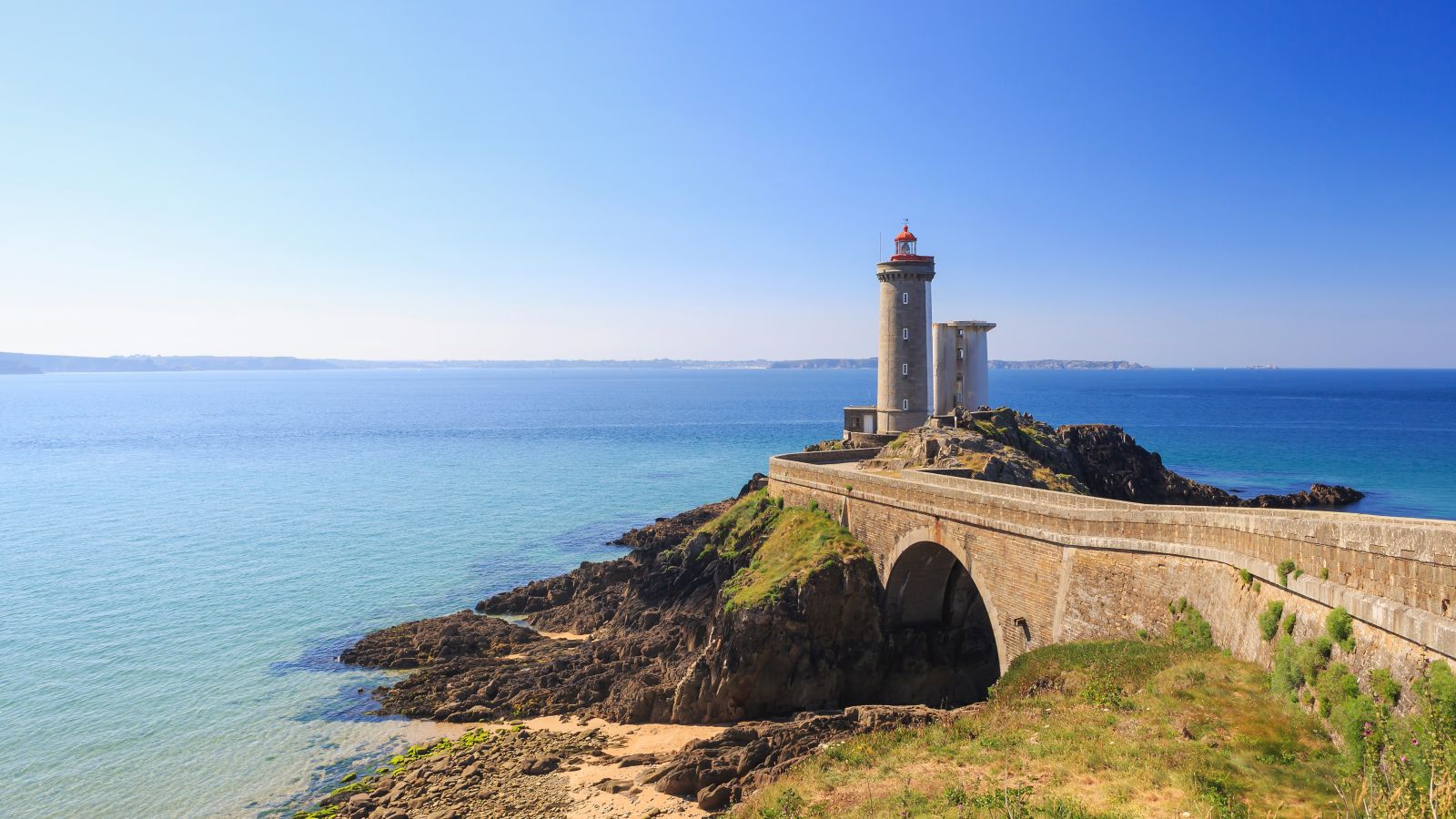 Phare du Petit Minou Lighthouse in Brittany, France