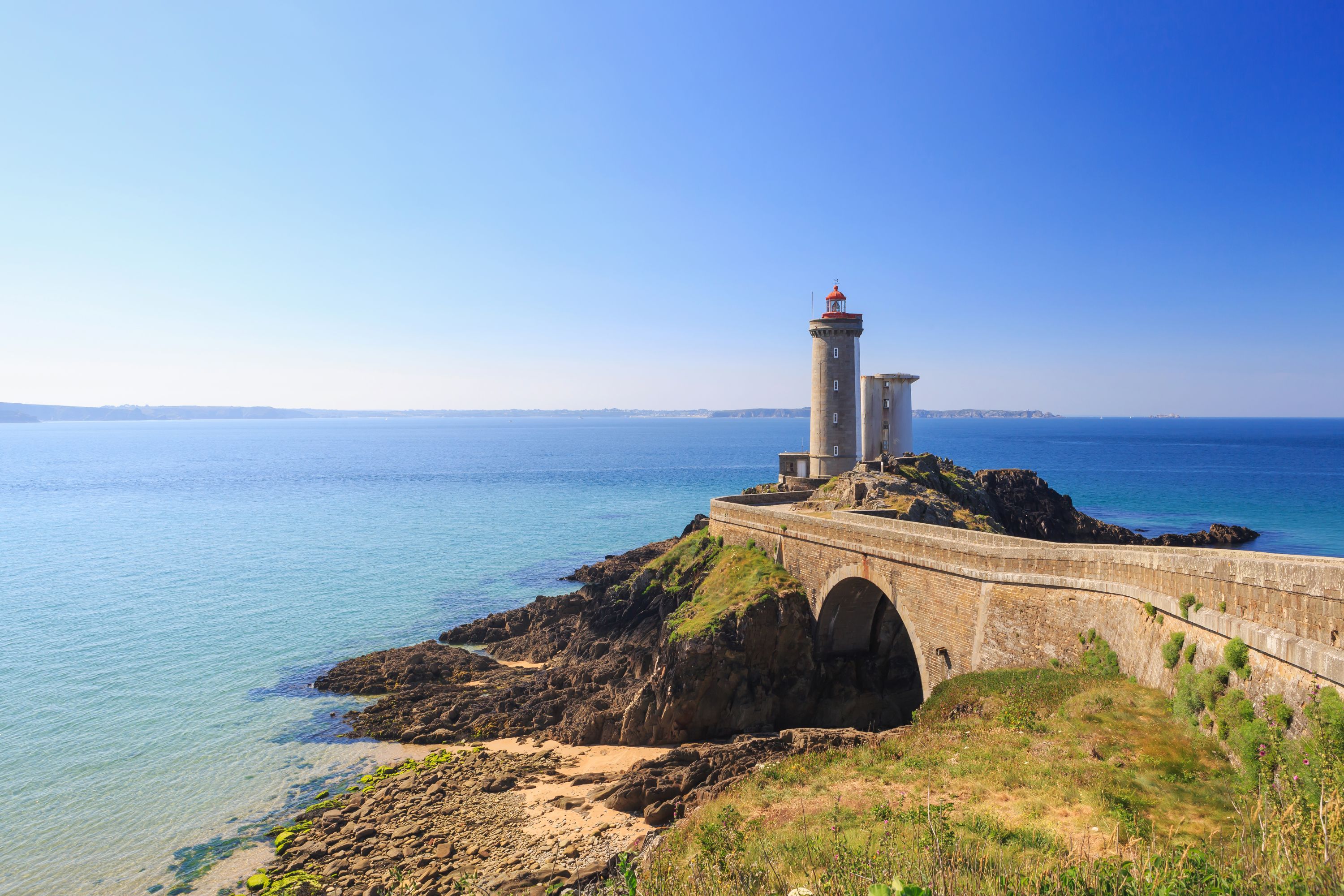 Phare du Petit Minou Lighthouse in Brittany, France