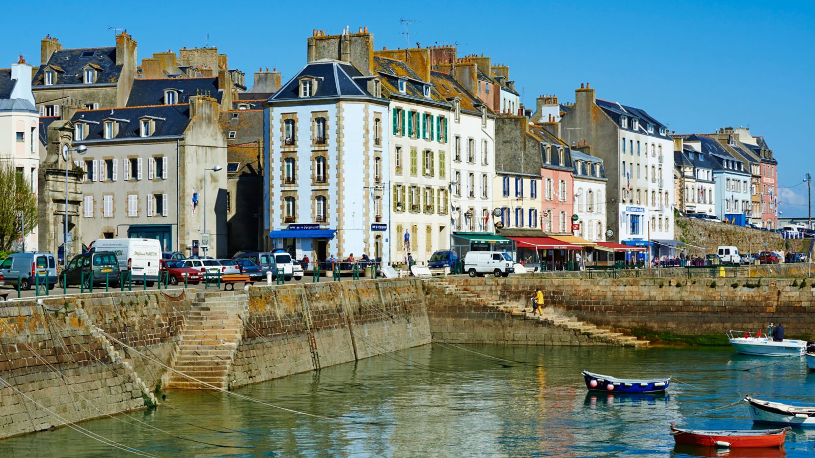 Douarnenez Harbor, Brittany, France: A Sunny Day