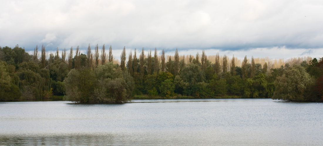 Serene Autumn Day at Bretigny sur Orge's Lake