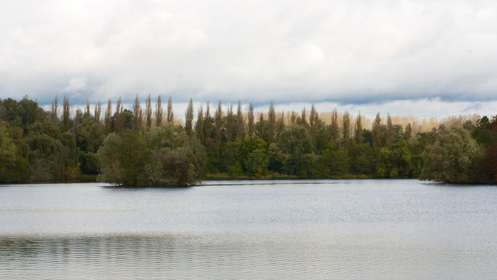 Serene Autumn Day at Bretigny sur Orge's Lake