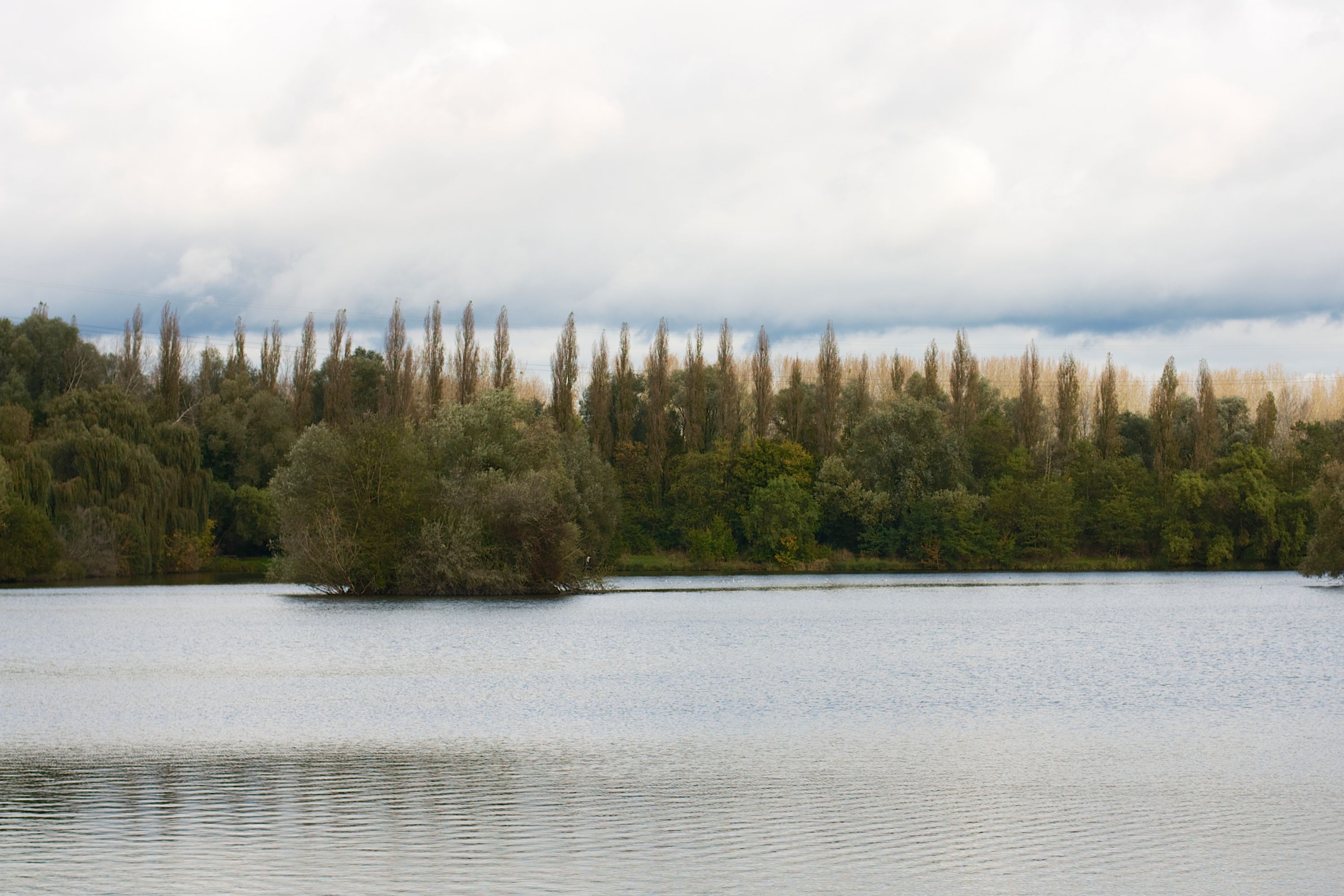 Serene Autumn Day at Bretigny sur Orge's Lake
