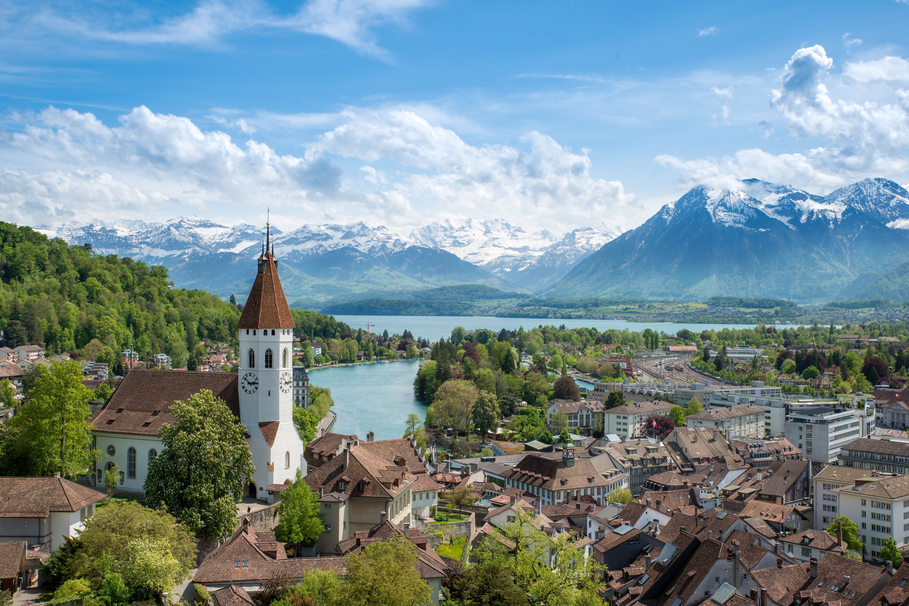 Historic Thun: A Swiss Town on a Lake in the Bernese Alps