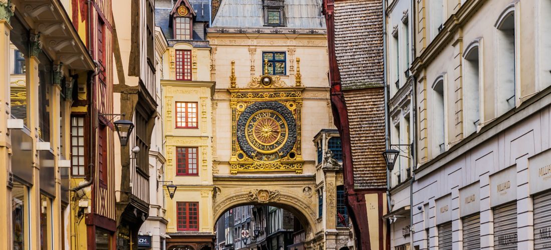The Gros Horloge (Big Clock) in Seine Maritime