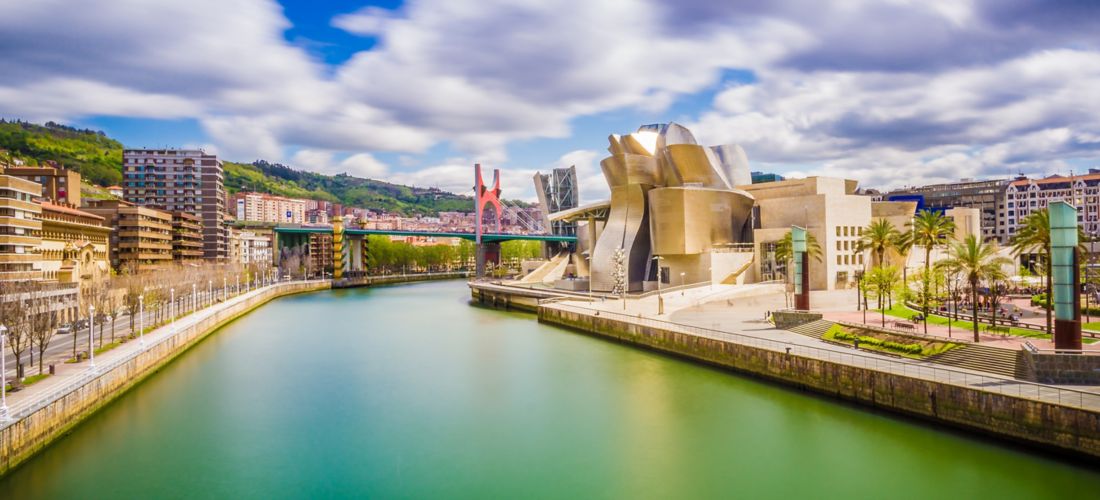 Bilbao Cityscape with Guggenheim Museum