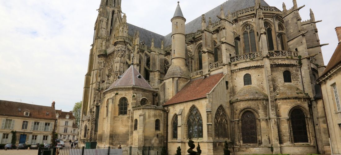 Serene View of Senlis Cathedral