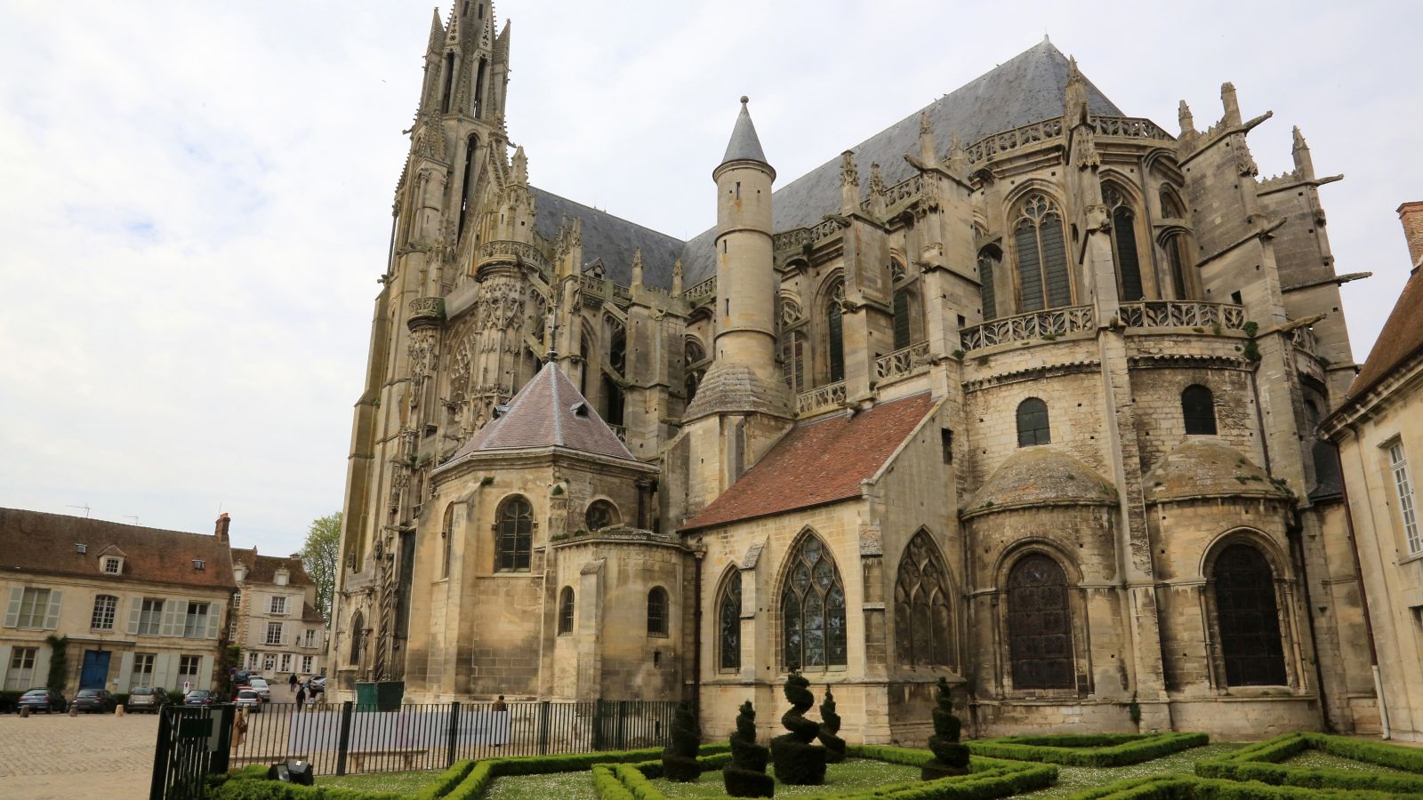 Serene View of Senlis Cathedral