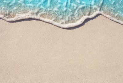 Calming ocean waves washing to shore, a popular nature sound for sleeping