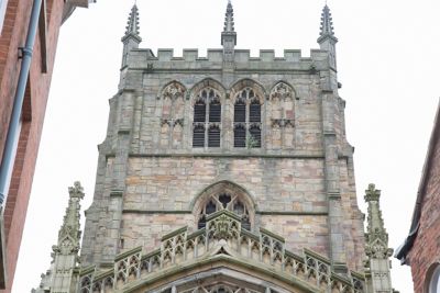The Gothic-style St Mary's Church in Nottingham's Lace Market district