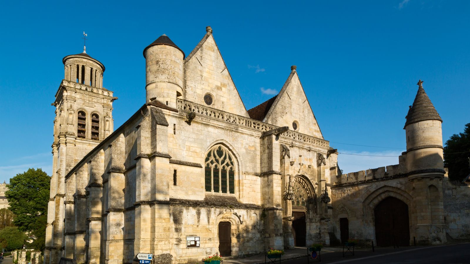 Saint Sulpice Church in Pierrefonds, France