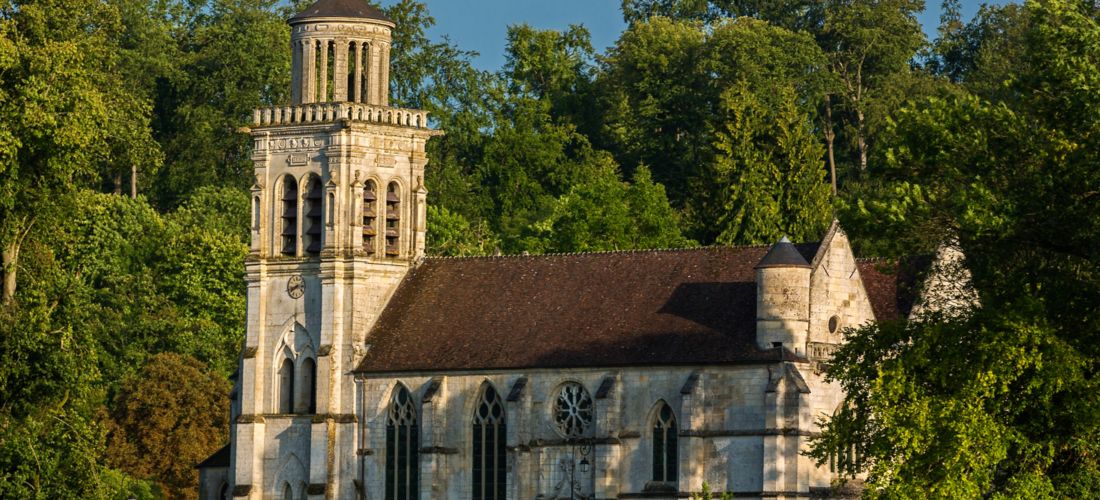 Saint Sulpice Church in the Forest of Compiegne