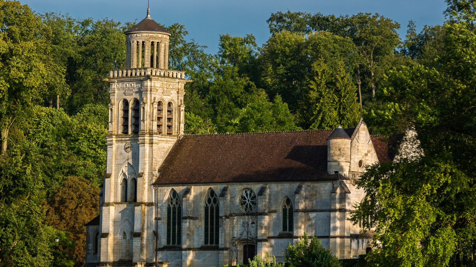 Saint Sulpice Church in the Forest of Compiegne
