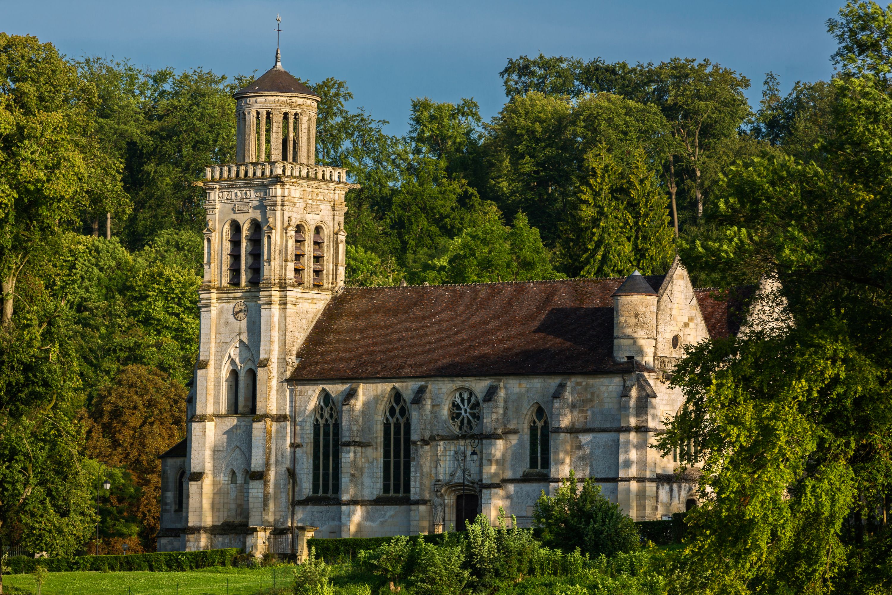 Saint Sulpice Church in the Forest of Compiegne