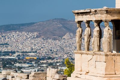 Greece-Athens-Caryatids-Acropolis