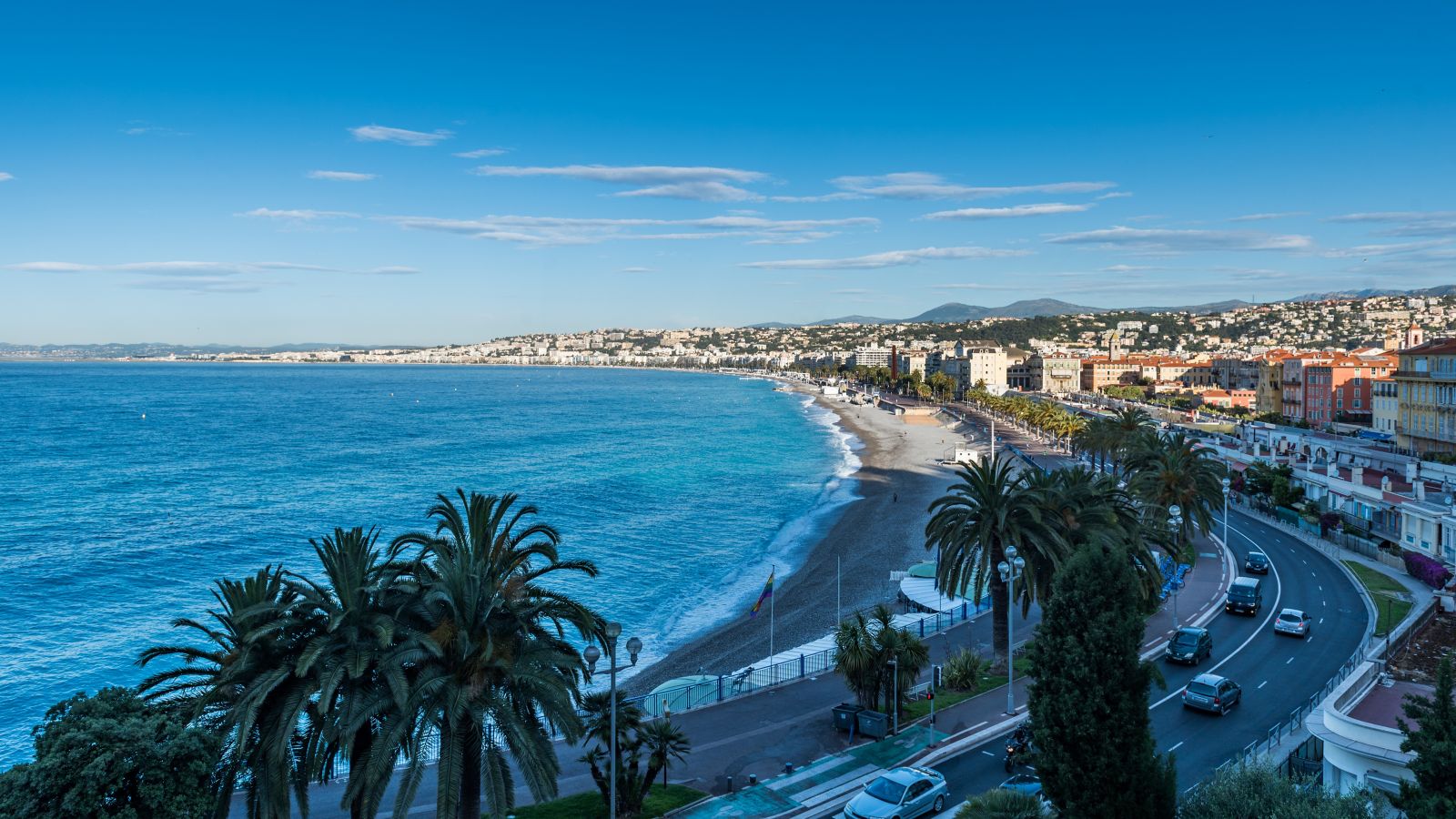 Nice Seafront Promenade Landscape