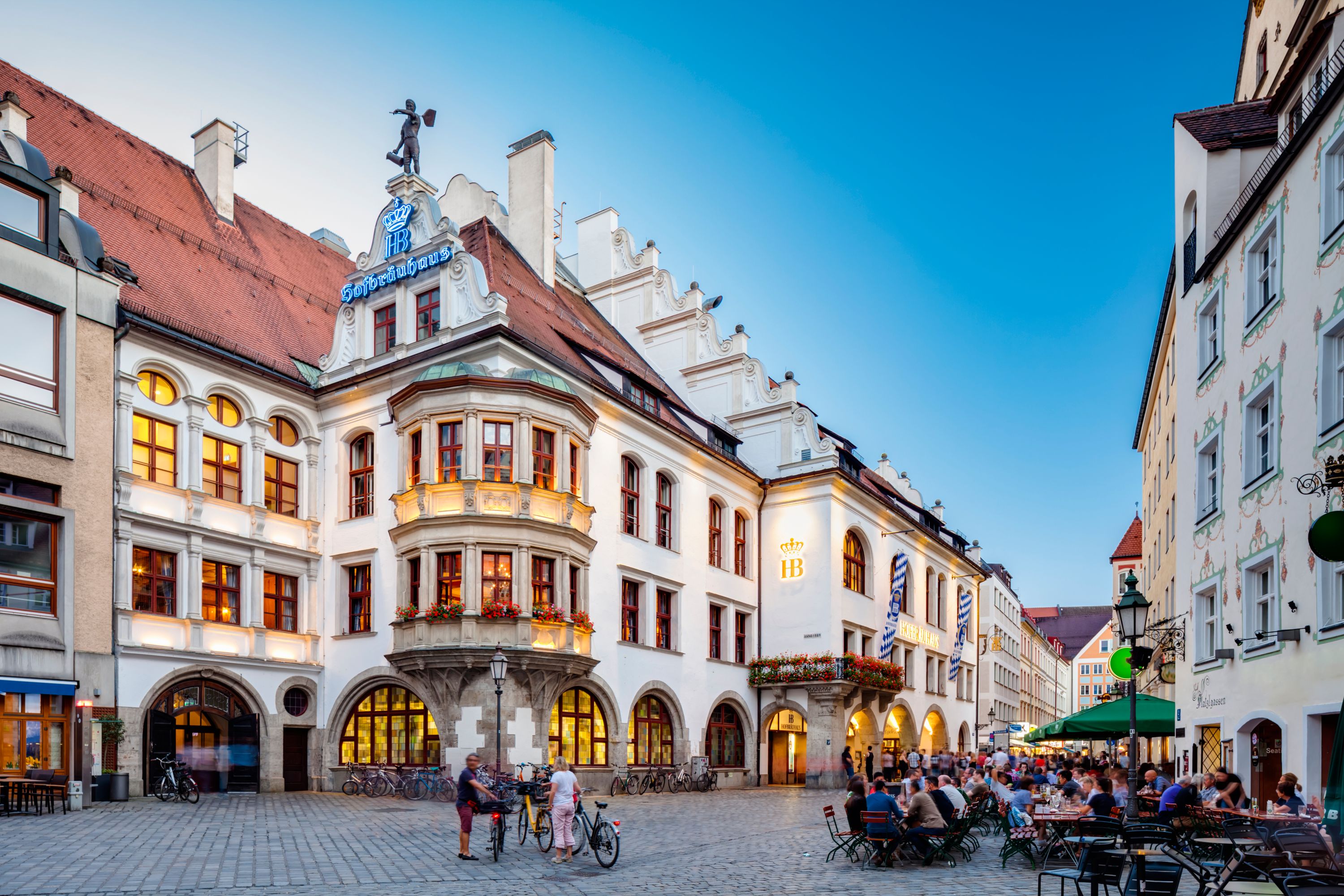 Hofbräuhaus at Dusk, Munich