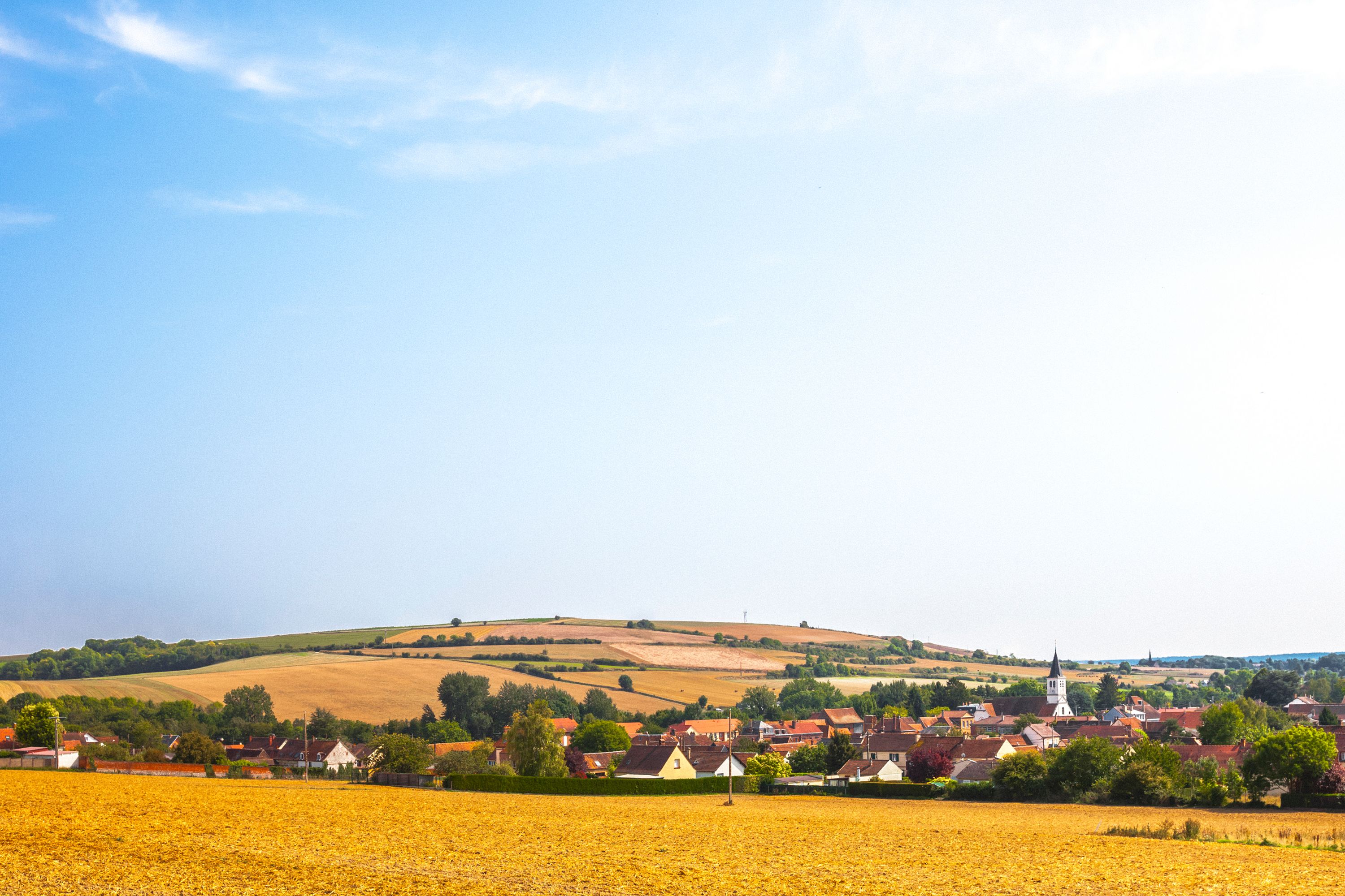 Picturesque French Village in Goincourt