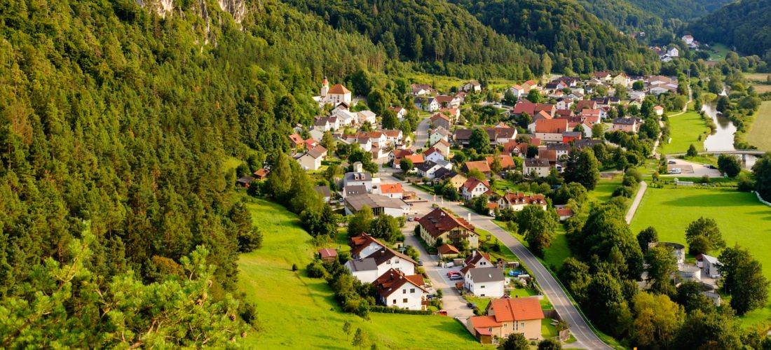 Arnsberg Village and Castle in Bavaria, Germany