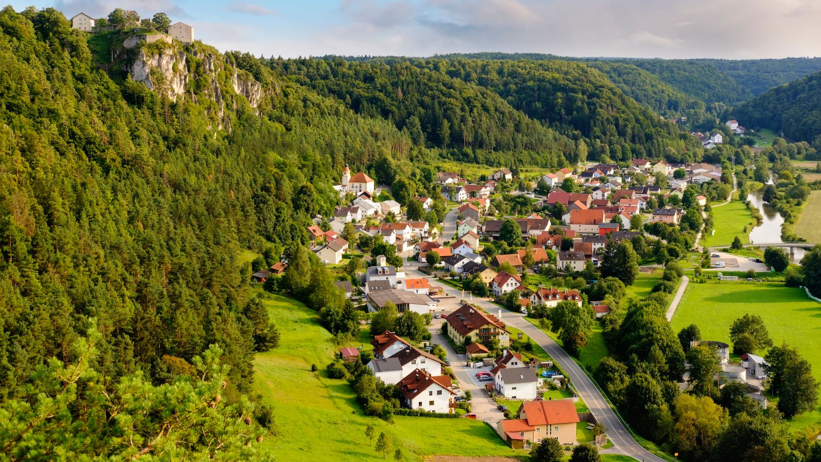 Arnsberg Village and Castle in Bavaria, Germany