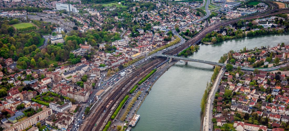 Parisian Suburbs: A Bird's-Eye View of Life Along the Seine