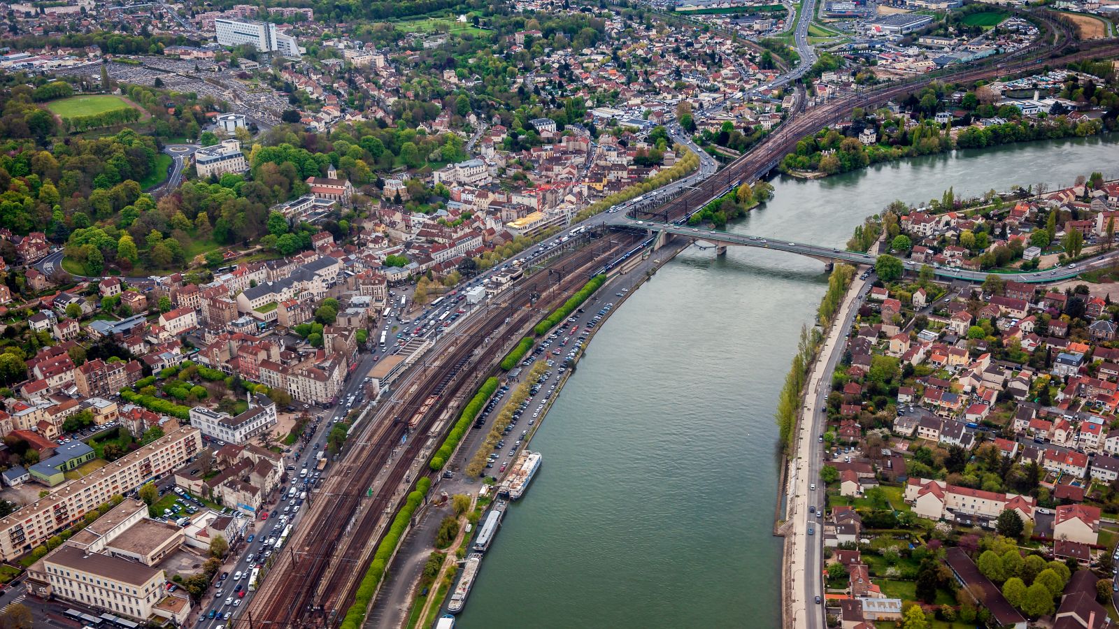Parisian Suburbs: A Bird's-Eye View of Life Along the Seine