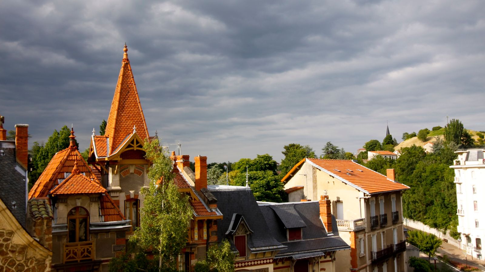 Architectural Charm of Riom in the Auvergne