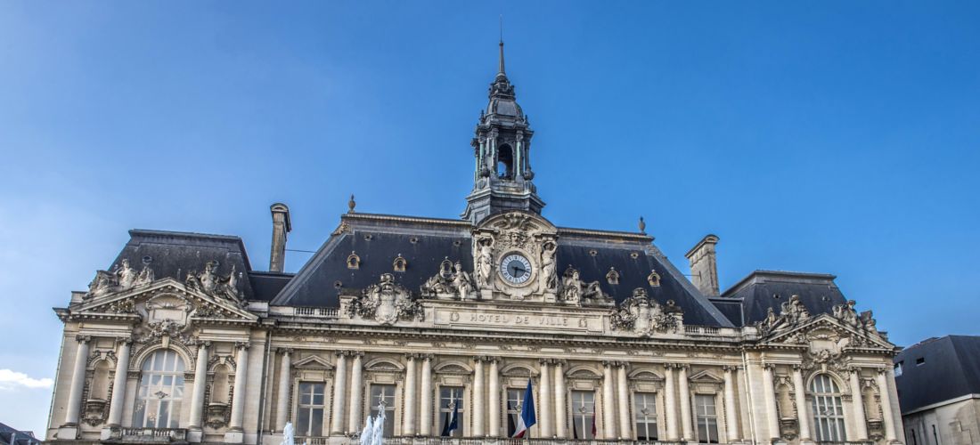 Tours City Hall in France, by Victor Laloux