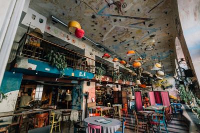 Ruin bar Szatyor à côté du Hadik café