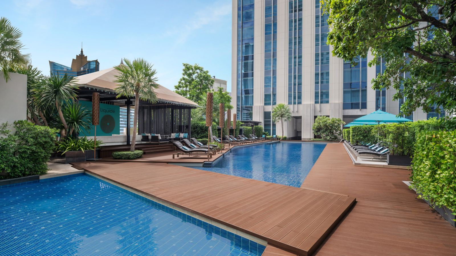 Poolside Tranquility at Sofitel Bangkok Sukhumvit
