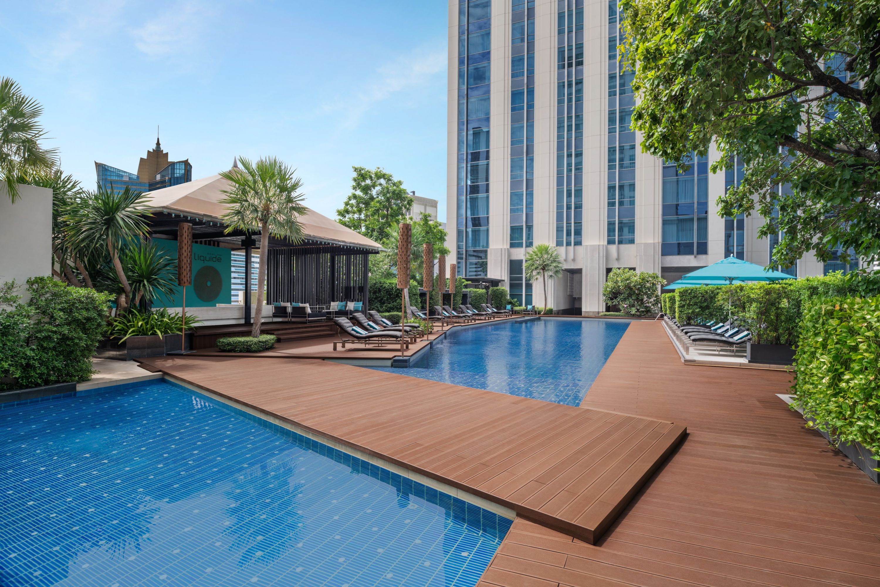 Poolside Tranquility at Sofitel Bangkok Sukhumvit