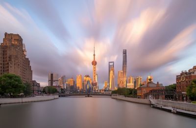 Shanghai Skyline at Dawn/Dusk