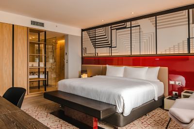 Modern Hotel Room at Pullman Lima Miraflores, Peru