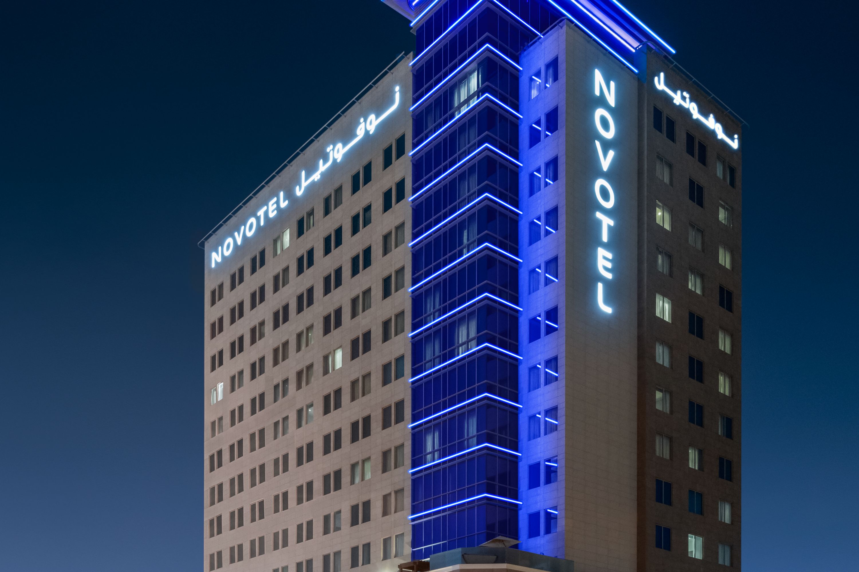 Novotel Hotel at Night
