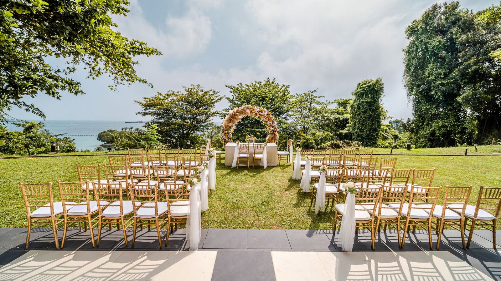 Sofitel Singapore Sentosa - Wedding Setup