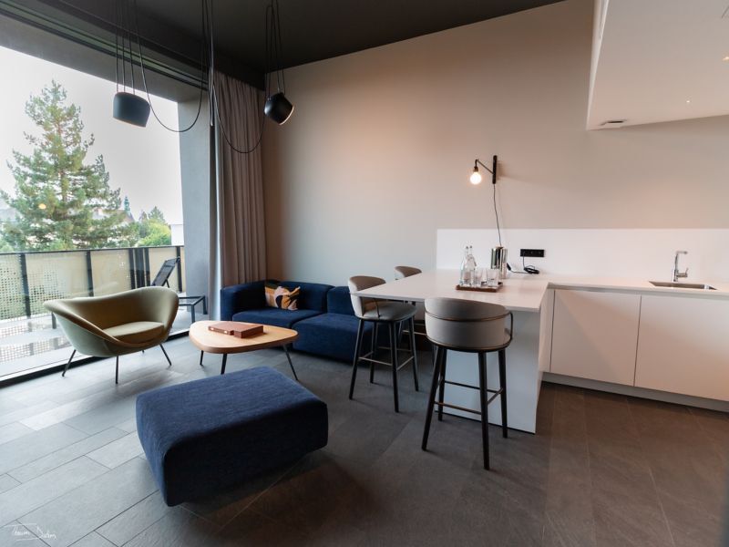 Modern Suite at L'Esquisse Hotel and Spa Colmar - MGallery