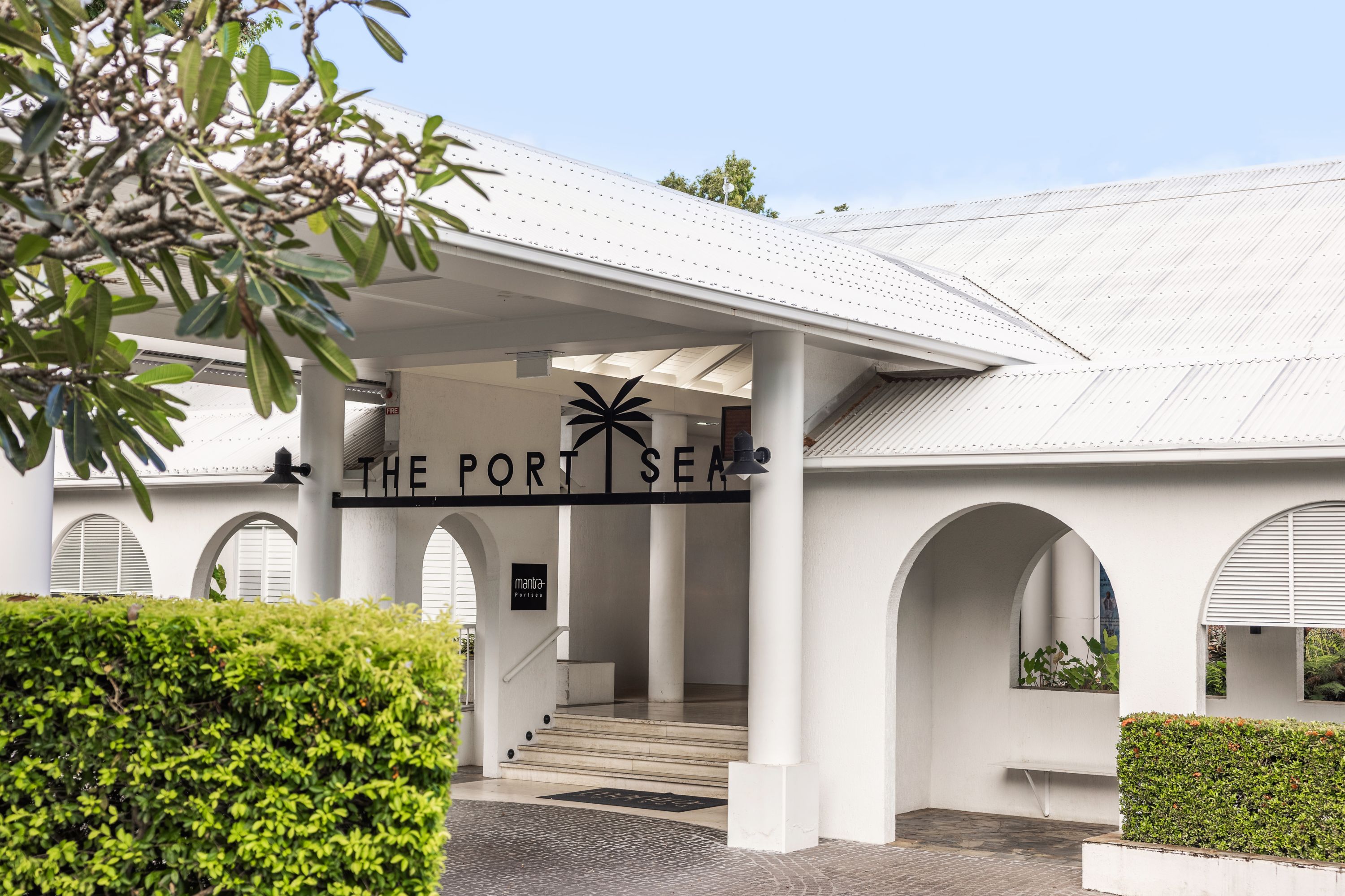 Entrance of THE PORT SEA Hotel: A Tranquil Retreat