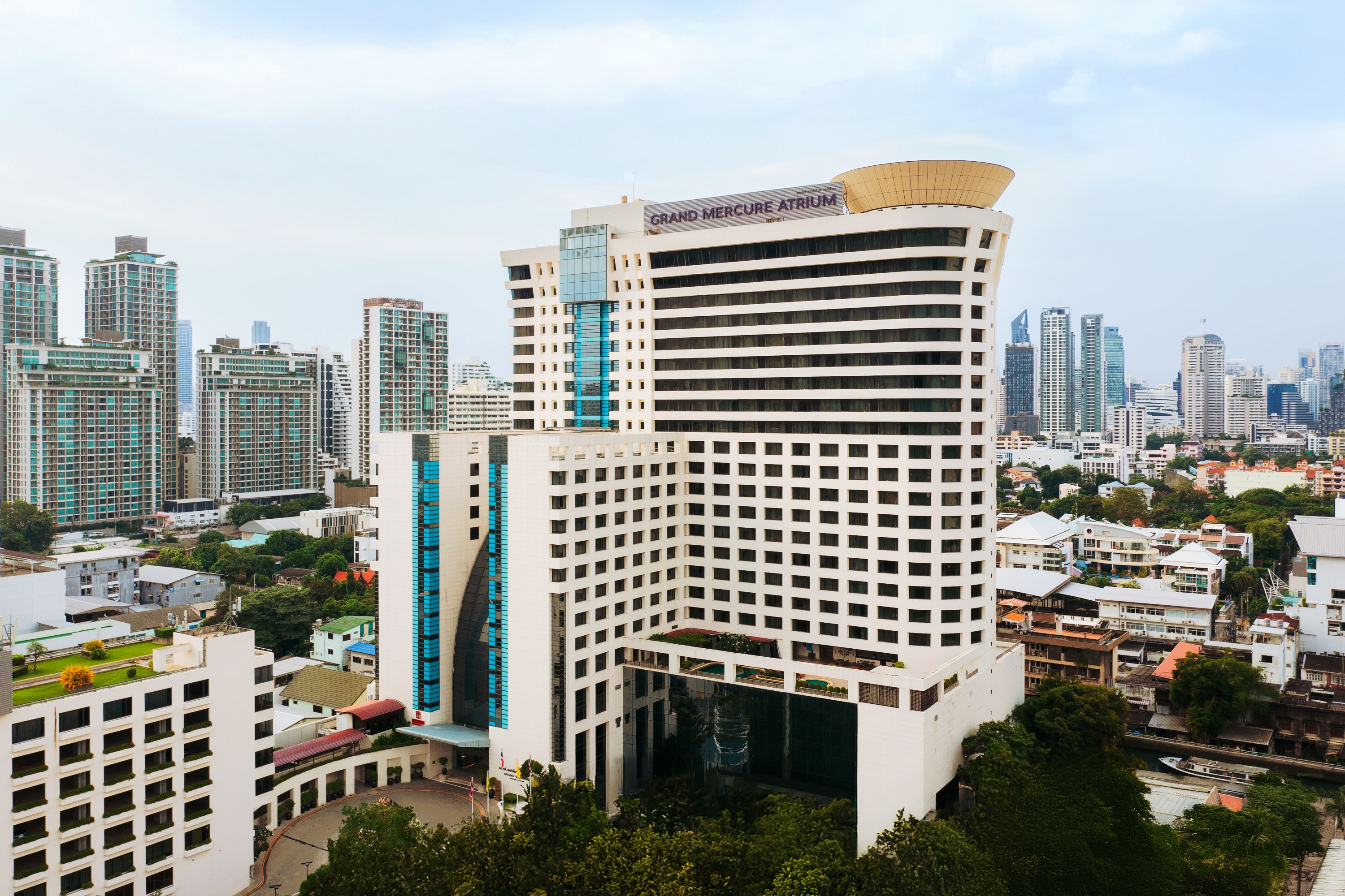 Grand Mercure Bangkok Atrium: Cityscape View