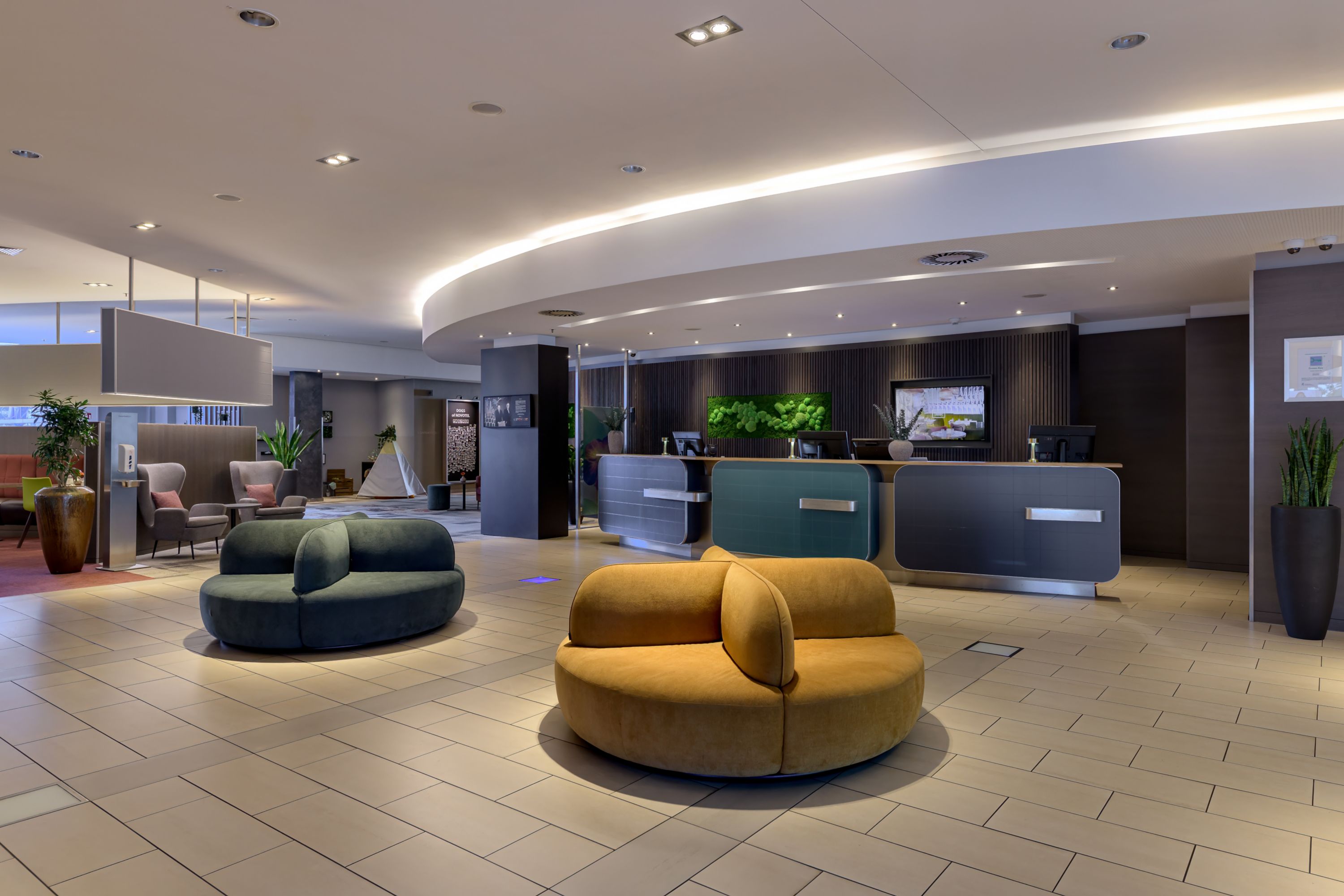 Modern Accor Hotel Lobby