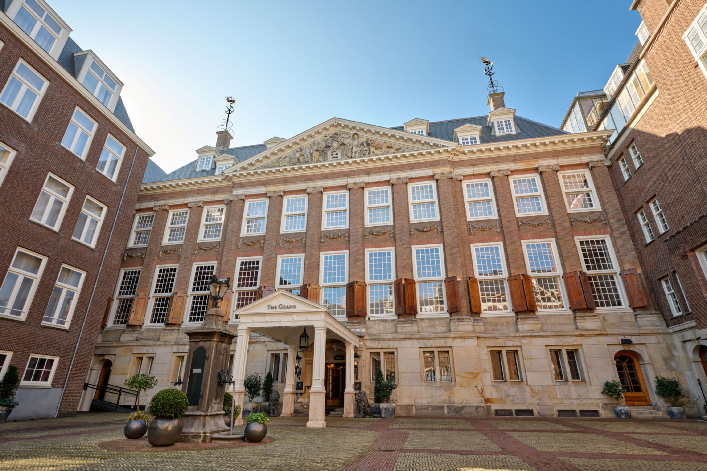The Grand Hotel Entrance